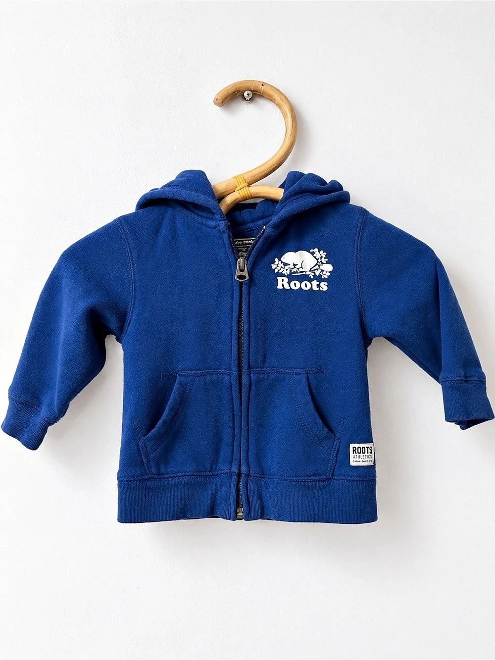 Roots Baby Roots Full Zip Hoodie Blue XL / Baby 18-24M